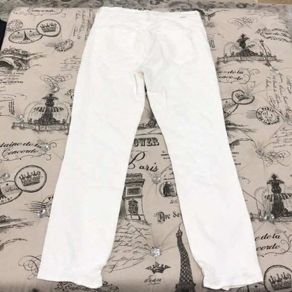 MOTHER The Lace-Up Ankle Chew High Waist Jeans - Picture 4 of 8